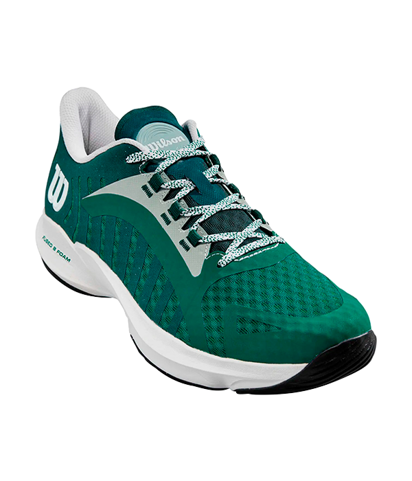Wilson Hurakn Pro Evergreen/Withe/Black Padel Shoes Zapatillas Wilson