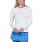 Women's LUV Breeze Long Sleeve Tennis Top Apparel Lucky In Love