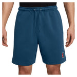 Men`s Court Dri-FIT Heritage Tennis Short Blue Force Apparel Nike